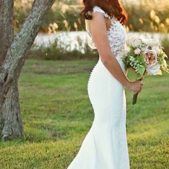 Pronovias Vicenta wedding gown dress - Picture 4 of 7